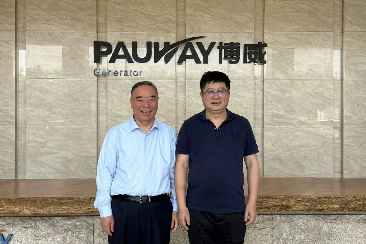 中国上市公司协会会长宋志平一行莅临宝威发电厂，共同为全球高端动力能源规划蓝图